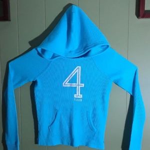 ABERCROMBIE AND FITCH  HOODED SWEATER YOUTH LARGE
